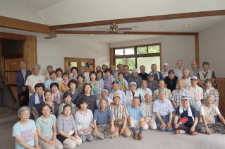 栄寿会滋賀支部のバーベキュー親睦会の写真